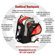 DadGear Center Stripe Backpack Diaper Bag