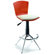 New Spec Inc Barstool 52 Adjustable Barstool in Cherry