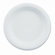 Chinet Paper Dinnerware, Plate, 6" Diameter, White, 1000 per Carton                                                                 