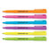Paper Mate Intro Highlighters,Chisel Tip,6/PK,YW/PK/OE/BE/GN/PE