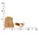 Kyjen Plush Puppies Hide a Squirrel Dog Toy