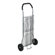 Honey Can Do Two Tier All Purpose Two Wheel Cart in Silver