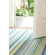 Dash and Albert Rugs Woven Fisher Ticking Rug