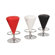 Hazelwood Home Hazelwood Home Two Adjustable Faux Leather Bar Stools
