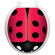 Toilet Tattoos Youth Toilet Seat Applique with Ladybug Design