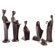Danya B 6 Piece Mini Nativity Set in Bronze