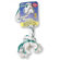 BOODA Pet Products Fresh-N-Floss Two Knot Bone Dog Toy with Spearmint Flavor