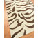 nuLOOM Safari Zebra Brown Rug