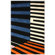 nuLOOM Modella Symmetrical Stripes Multi Rug
