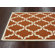 nuLOOM Moderna Pumpkin Trellis Rug