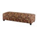 Golden Chair Adrien Bench Ottoman in Kahlua