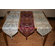 Violet Linen Chenille Swivel Design Table Runner