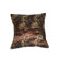 Violet Linen Silky Indiana Embroidered Sequins Decorative Throw Pillow