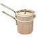 Mauviel M'tradition Cupretam Copper 1.6-qt. Double Boiler with Lid
