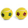 Ethical Pet Pawprint Tennisball Dog Toy (2 Pack)