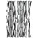 Acura Rugs Contempo White/Black Rug