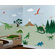 My Wonderful Walls Dinosaur Days Self-Adhesive Wall Stencil Kit