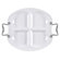 Danico Cx Serving 4 Compartment Round Serving Tray