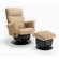 Dutailier 212 Chicago Glider with Closed Base and Ottoman