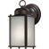 Forte Lighting 4.5" One Light Outdoor Wall Lantern with Frosted Glass