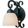 Forte Lighting One Light Wall Sconce in Bordeaux