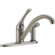 Delta Classic Single Handle Centerset Kitchen Faucet with Integrated Supply Tools