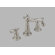 Delta Victorian Widespread Bathroom Faucet with Double Lever Handles