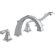 Delta Dryden Double Handle Deck Mount Roman Tub Faucet
