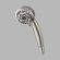 Delta 3" Universal Showering Components Volume Handshower Valve