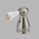 Delta Leland Small Porcelain Handle Kit Bathroom Faucet