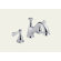 Delta Lockwood Double Handle Deck Mount Roman Tub and Whirlpool Faucet