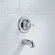 Delta Leland Single Handle Wall Mount Pressure Balanced Tub Spout Trim