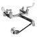 Kohler Triton Garage Faucet with Loose Key Stops, Spout Outlet and Double Lever Handle