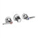 Kohler Triton Ada Compliant Wall Mounted Bathroom Faucet with Double Cross Handles