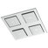 Kohler WaterTile Rain Overhead Showering Panel