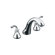 Kohler Double Handle Deck Mount Tub Only Faucet Trim Sculpted Lever Handle
