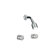 Kohler Coralais Volume Control Shower Faucet Trim with Sculptured Acrylic Handles