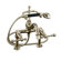 Kohler IV Georges Brass Bath Faucet with Hand Shower and Lever Handles