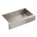 Kohler Vault Single Basin Stainless Steel Sink with Shortened Apron Front for 36" Cabinet