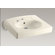 Kohler Brenham Wall-Mounted or Concealed Carrier Arm Mounted Commercial Bathroom Sink with Single Faucet Hole