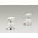 Kohler Antique Crimson Topaz Ceramic Handle Insets for Bath Faucets