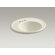 Kohler Iron Works Wall-Mount Bathroom Sink with Single Faucet Hole and Almond Exterior
