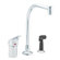 Moen Commercial One Handle Widespread Kitchen Faucet