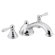 Moen Kingsley Double Handle Deck Mount Roman Tub Faucet Lever Handle