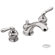 Moen Monticello Inspirations Widespread Bathroom Faucet with Double Lever Handles