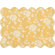 Pine Cone Hill Madeline Quilted Placemats in Gold (Set of 4)