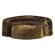 Bosetti-Marella 3.5" Bin Pull in Distressed Antique Brass