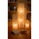Tay Lighting Jasmine Tube Lamp in White