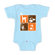 Redsnapper Zoology Short Sleeve Light Blue Bodysuit