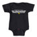 Redsnapper Daddys Little Wingman Black Bodysuit